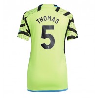 Arsenal Thomas Partey #5 Vonkajší Ženy futbalový dres 2023-24 Krátky Rukáv